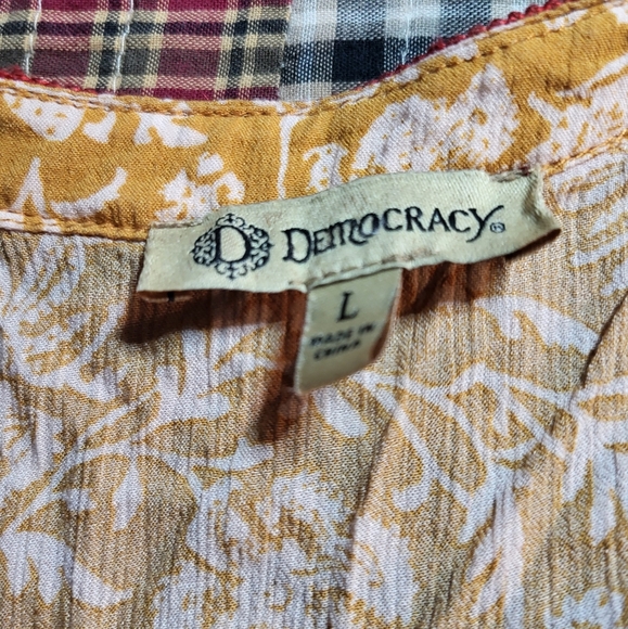 Women's Democracy sleeveless blouse size Large‎ - Picture 4 of 8